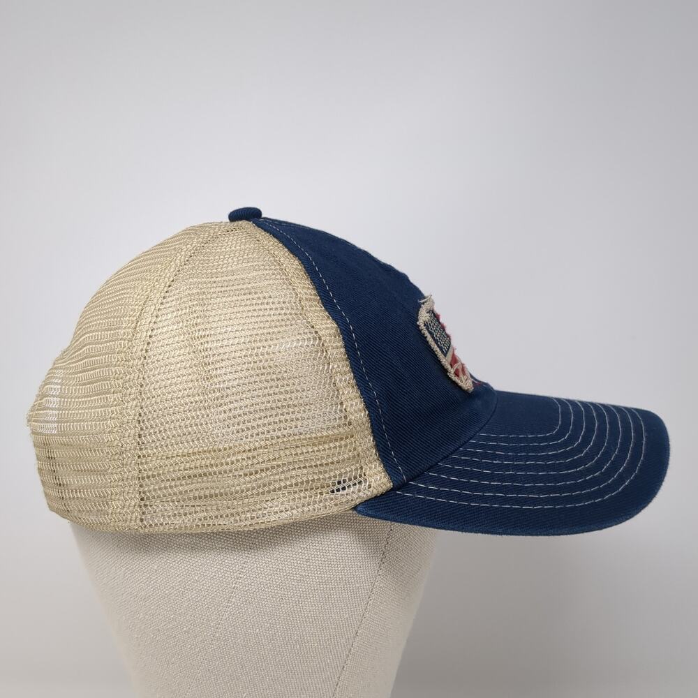 American Flag Patch Snapback Mesh Back Trucker Ha… - image 5